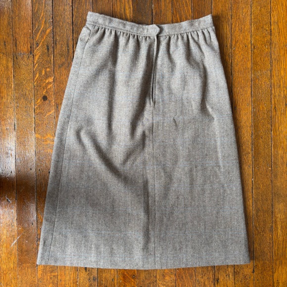 Vintage Evan Picone Classic Gray Women's Skirt small - Picture 7 of 16